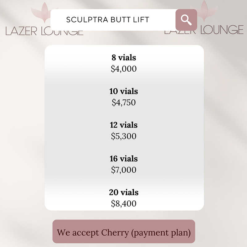 April - Sculptra Butt Lift Specials