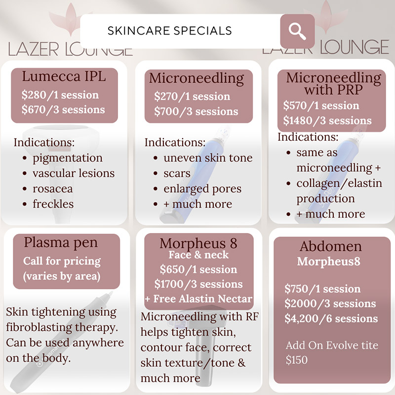 April - Skincare Specials